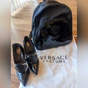 Versace Medusa Head Heels & Bag Bundle